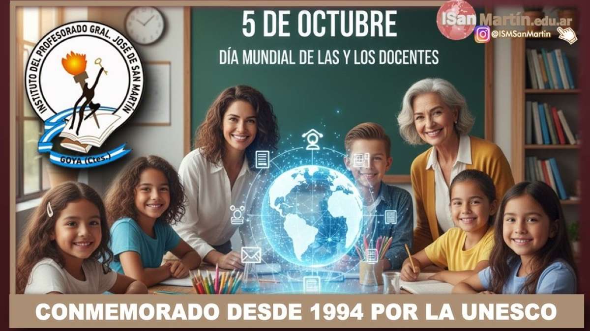Día mundial de los y las docentes. UNESCO 1994