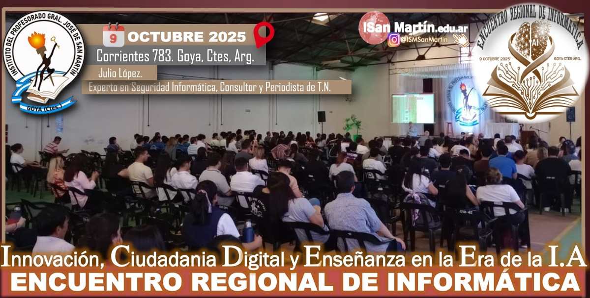 Se realizó con rotundo éxito el primer encuentro regional de informática