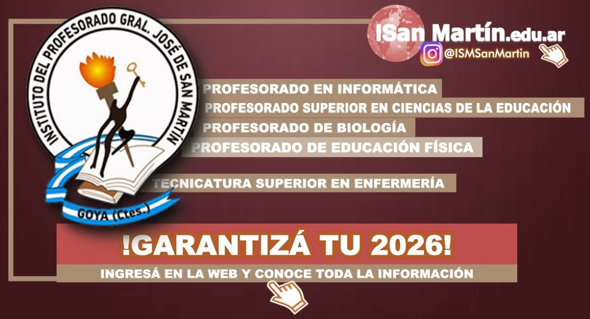 ¡FELIZ NAVIDAD LES DESEA EL INSTITUTO DEL PROFESORADO GRAL. SAN MARTÍN!
