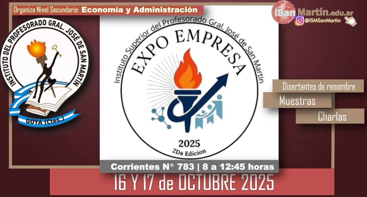 Segunda Expo Empresa del Instituto San Martín.