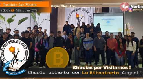 CHARLAMOS Y APRENDIMOS CON LA BITCOINETA ARGENTINA