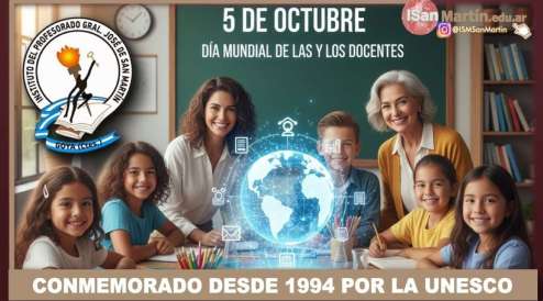 DIA MUNDIAL DE LAS Y LOS DOCENTES