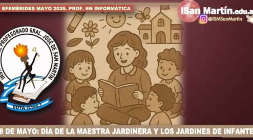 28 DE MAYO: DÍA DE LA MAESTRA JARDINERA Y LOS JARDINES DE INFANTES